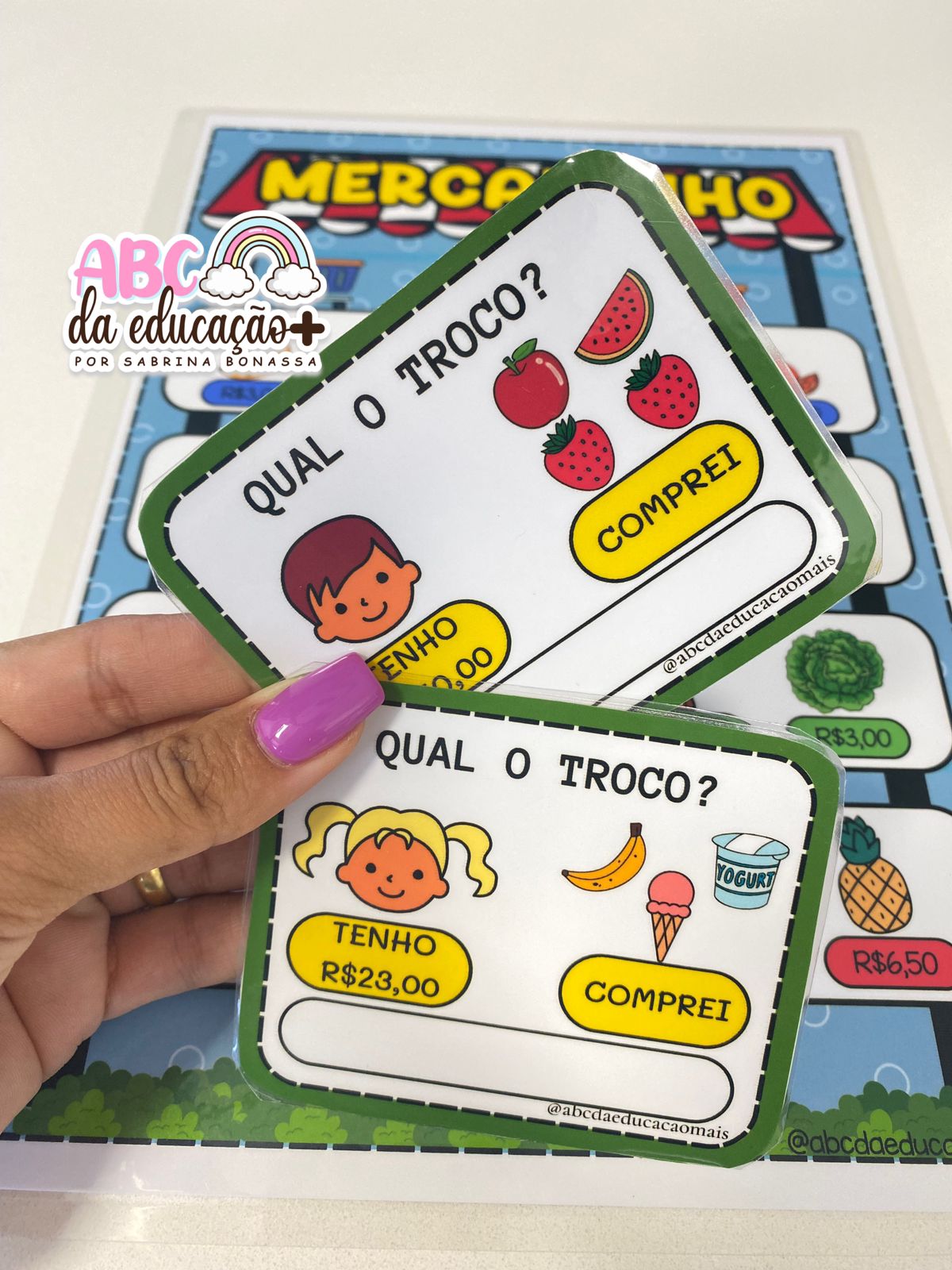 Trilha da Multiplicação – 2 ao 10 – Loja ABC da Educação Mais – Por Sabrina  Bonassa